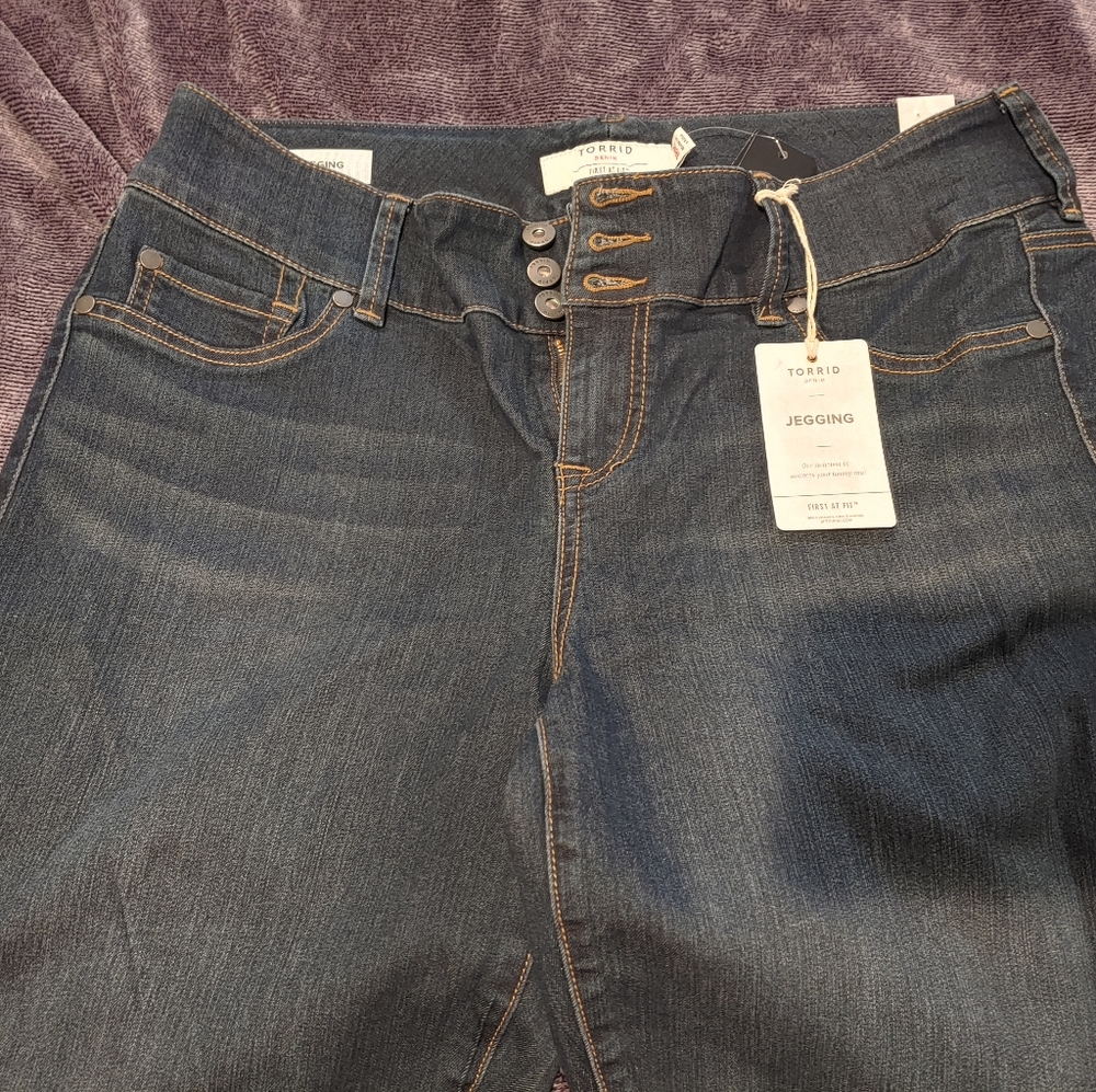 Mew with Tags Torrid jegging size 18